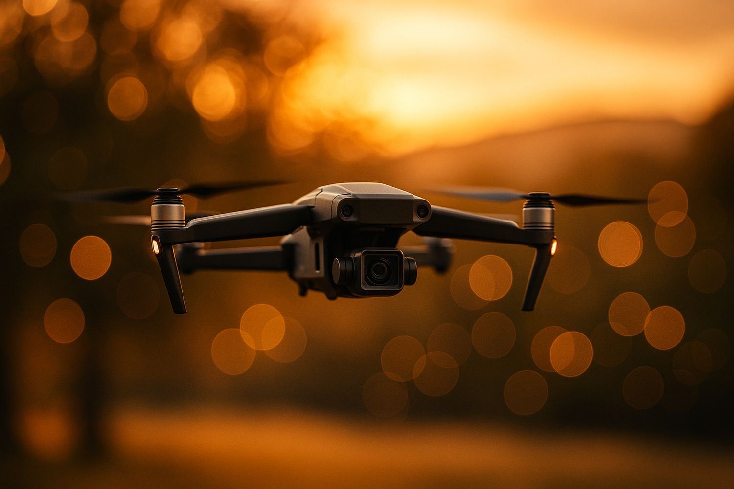 Drone Videography – Soft Focus Bokeh