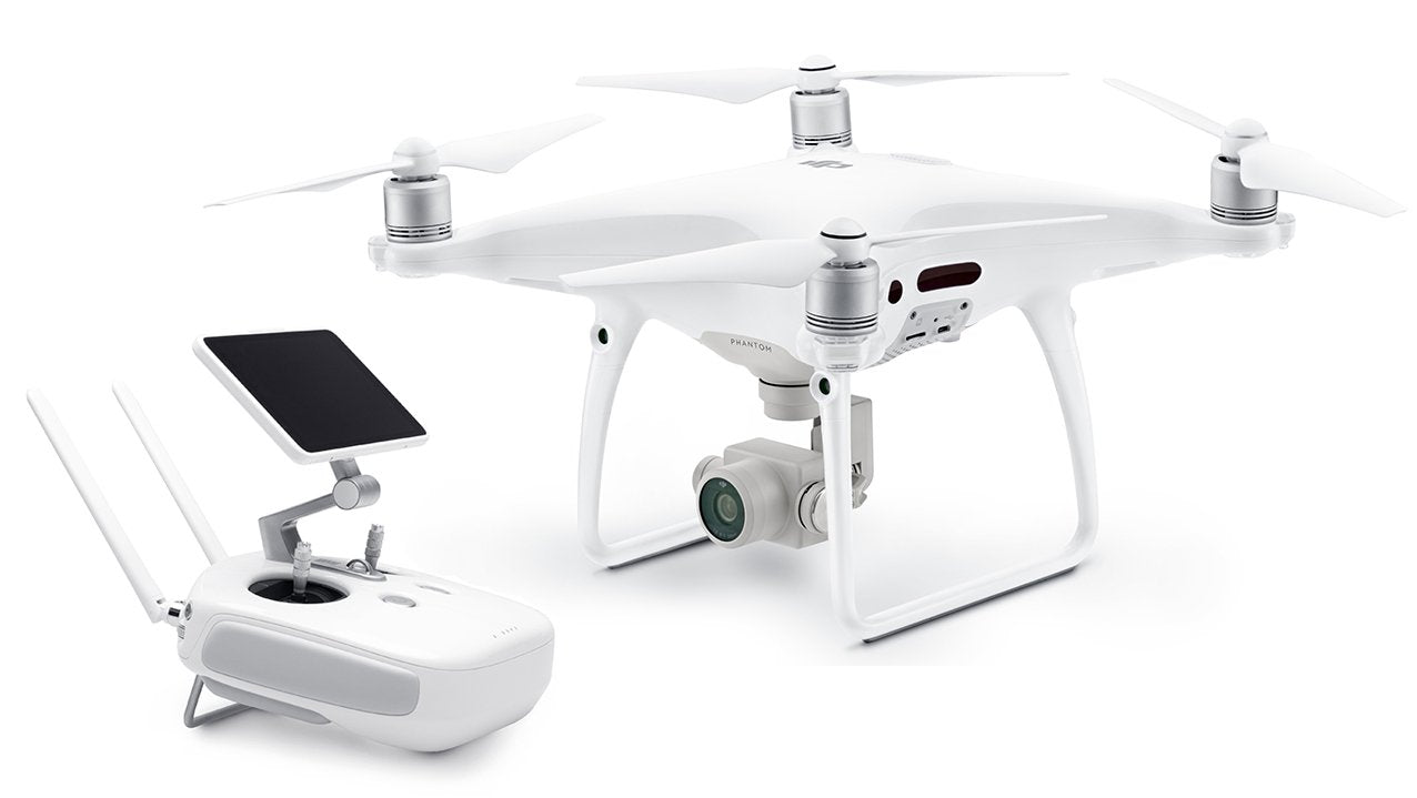 DJI P4 Phantom 4K Kamera weiß