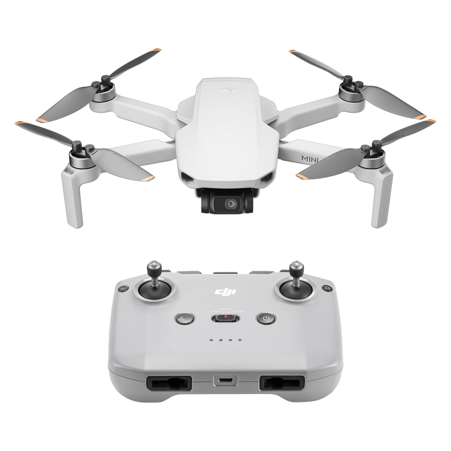 DJI Mini 2 Fly More Combo Drohne mit 4K UHD Kamera, 3-Achsen Gimbal, 93 Min Flugzeit, Automatische Rückkehr, unter 249 g, QuickShots