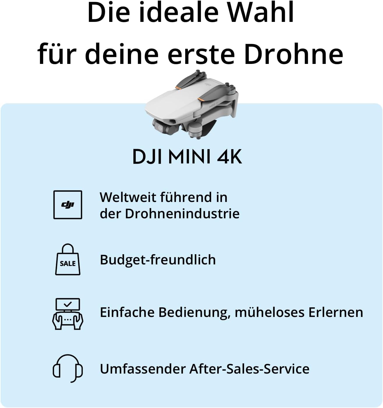 DJI Mini 2 Fly More Combo Drohne mit 4K UHD Kamera, 3-Achsen Gimbal, 93 Min Flugzeit, Automatische Rückkehr, unter 249 g, QuickShots